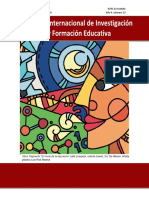 Revista Internacional de Investigación y Formación Educativa. Año 4, Número 13, Octubre-Diciembre de 2018