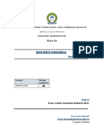 Microeconomía guía estudiante Administración ITCA