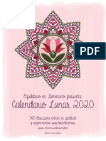 Calendario 2020 EF