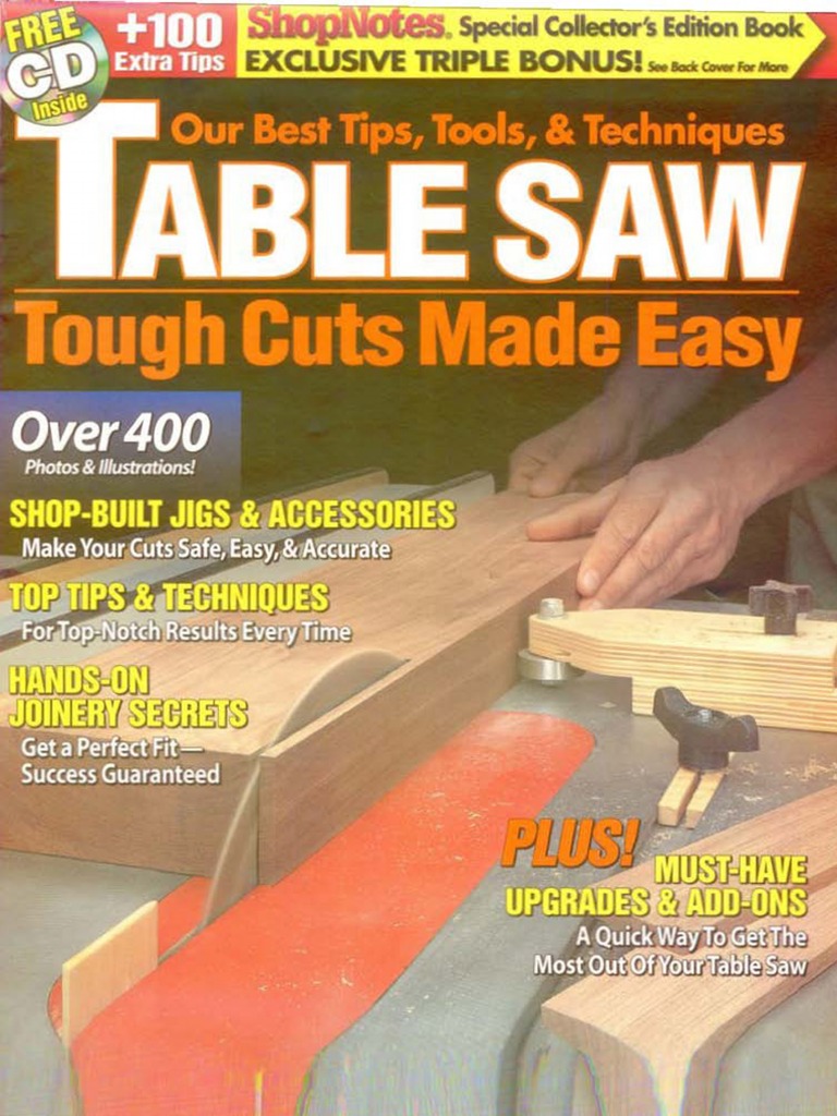 Tablesaw PDF PDF Woodworking Nature