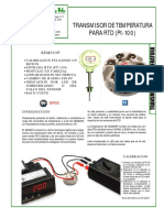 Transmisor RTD PDF