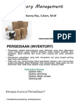 Pertemuan 9 Manajemen Persediaan PDF