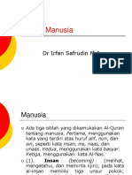 3. Bahan  SP  Dr. Irfan   - Manusia