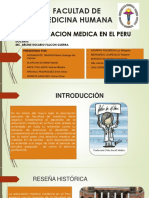 Educación Medica en El Peru