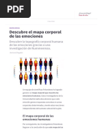 Mapa Corporal de las Emociones | PDF | Las emociones | Amor