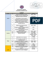 Calendário Académico-2020