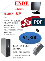 Se Vende Computadora Marca Dell)