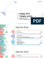 Abstract Leaves PowerPoint Template