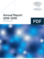 WEF Annual Report 18-19