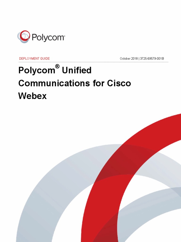 Polycom Webex Integration – Allow 3rd party devices to join Meet video ...