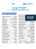 Boeing Checklist 737