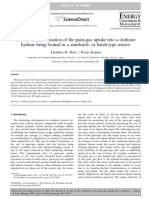 A Note On The Evaluation of The Guest-Gas Uptake Into A Clathrate Hydrate Being Formed in A Semibatch - or Batch-Type Reactor