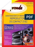 EySer - Mantenimiento y Reparacion de Reproductores de CD