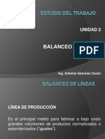 Balanceo de Líneas