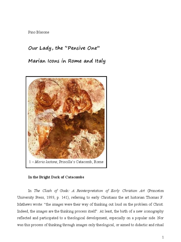 5837944 Marian Icons in Rome and Italy | Icon | Mosaic
