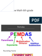 Review Math 6th Grade