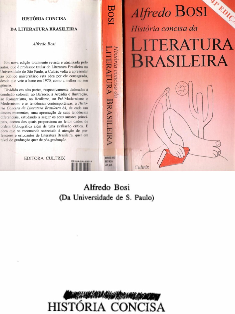 História Concisa Da Literatura Brasileira Alfredo