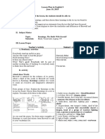 English 9 Detailed Lesson Plan