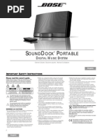 Download BOSE SoundDock Portable Manual by pattanasak SN44207880 doc pdf