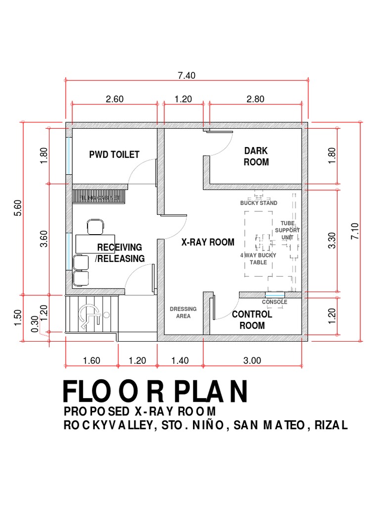 Proposed XRay Room Layout PDF PDF