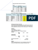 Perhitungan Ratio Pompa, Motor, FM