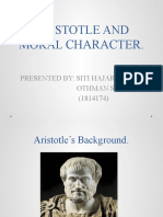 Aristotle and Moral Character