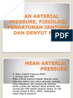 Mean Arterial Pressure, Fisiologi Pengaturan Jantung Dan