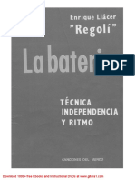 Enrique Llacer Regoli - La Bateria PDF