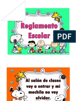 REGLAMENTO ESCOLAR