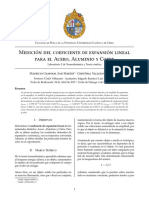 Coeficiente de Expansion Lineal para Ace PDF