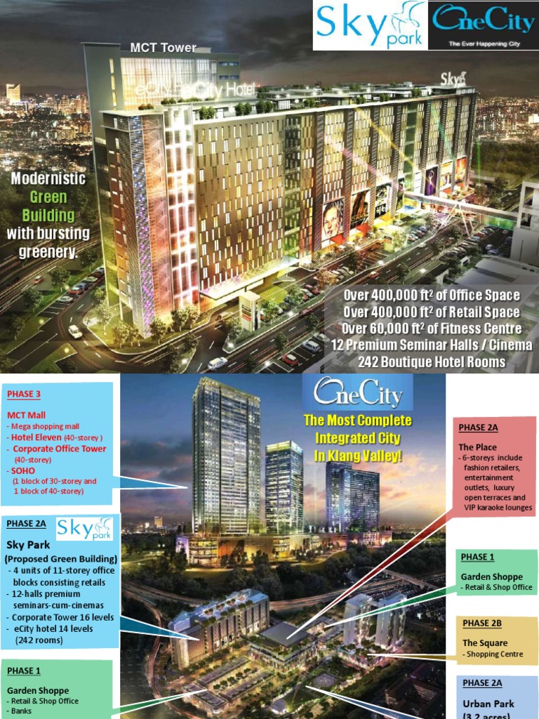 One City: Integrated Development Overview | PDF | Nature