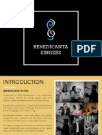 Benedicanta Proposal Accapella & Acoustic - Panen Raya Nusantara