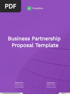 Business Partnership Proposal Template