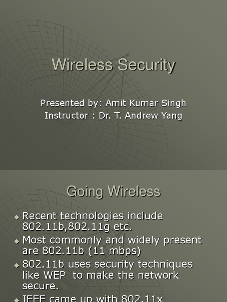 Understanding WEP in Wireless Security | PDF | Encryption | Crime ...