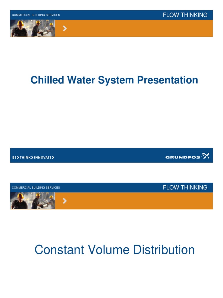 Chilled Water System Design Overview | PDF | Pump | Valve
