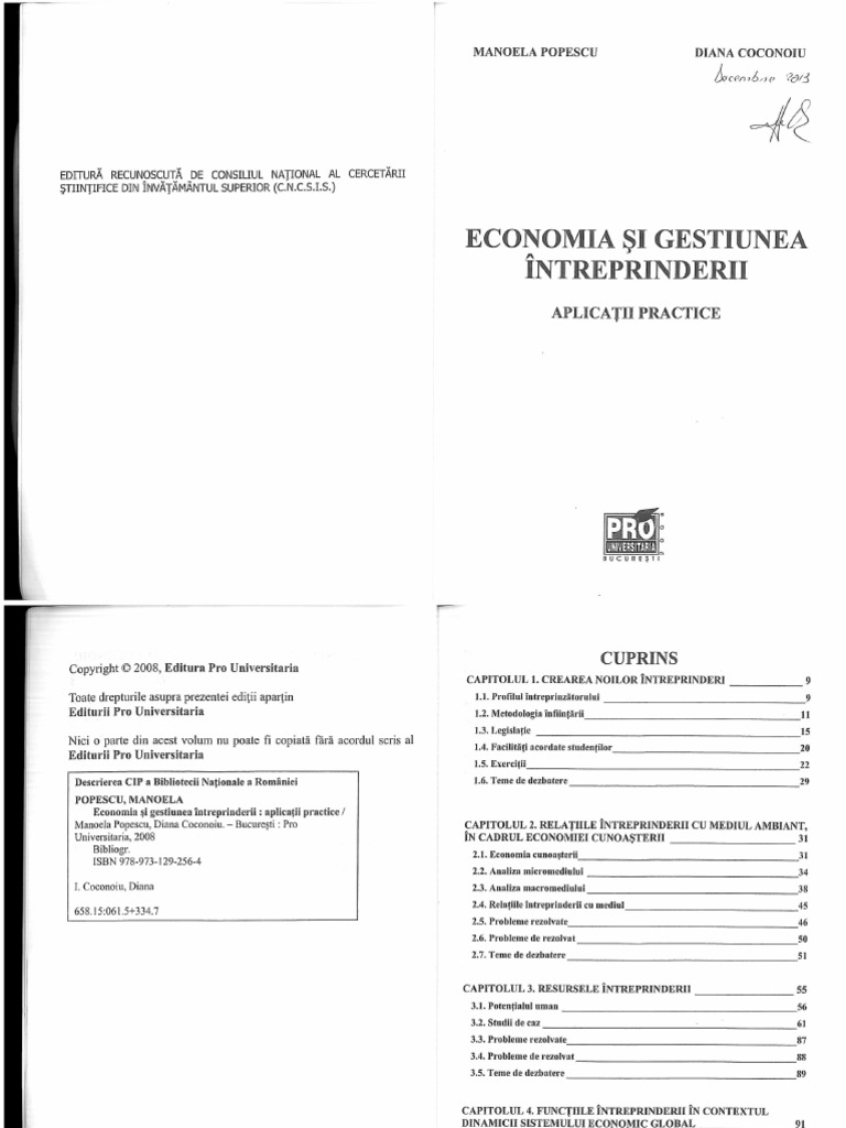 205813637 Economia Si Gestiunea Intreprinderii Manoela Popescu