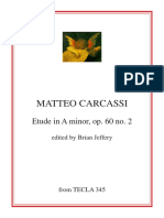 Carcassi, Matteo. Op 60 No 02, Edited Jeffrey