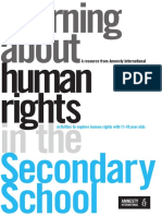 Human Rights in The Secondary School