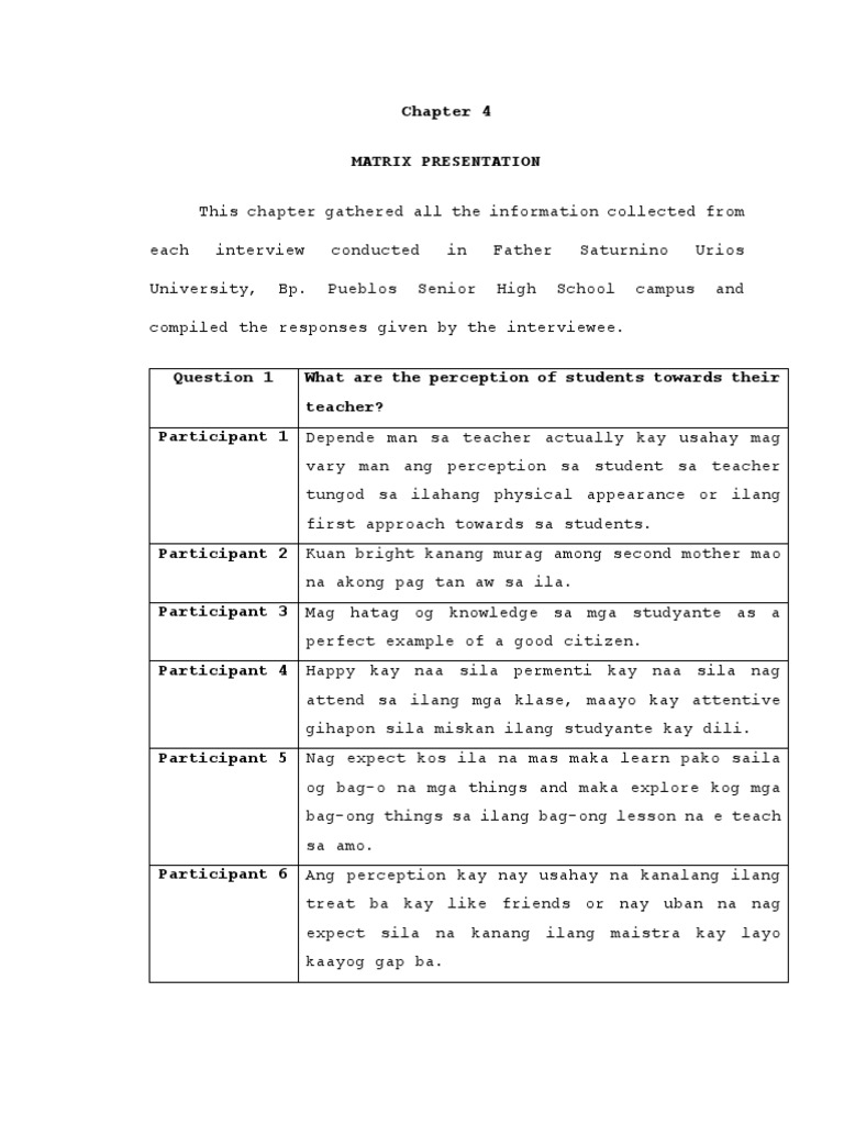 Chapter 4 Final Practical Research | PDF | Neuropsychological ...