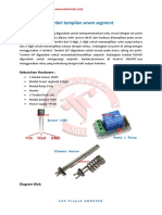 Thermostat 3 Tombol Tampilan Seven Segment PDF