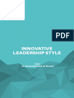 Innovative Leadership Style Oleh Dr. Gamal Albinsaid, M.Biomed