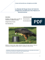 Manual de Buenas Practicas de EAZA para Demostraciones Con Aves Rapaces Traducido Por ALPZA PDF