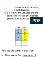 Demo Var and Standard Dev