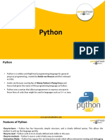 Basics of Python