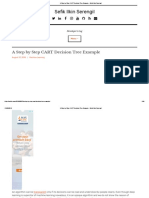 A Step by Step CART Decision Tree Example - Sefik Ilkin Serengil PDF