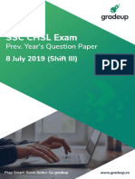 SSC CHSL Question Paper 8 July 2019 Shift 3 English20 42