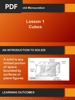 Cubes