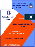 Tech Law Conclave 2019 Brochure