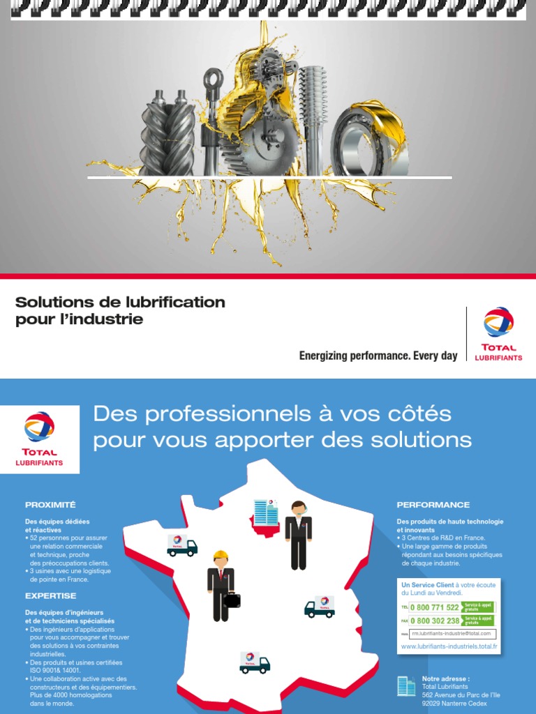 Graissage & Lubrification - Equip'Flex, composants pour industrie