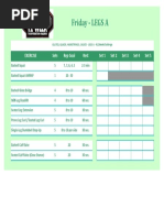 Friday LEGS A Workout Print Out